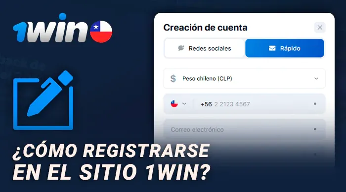 Formulario de 1win donde se introduce el código promocional