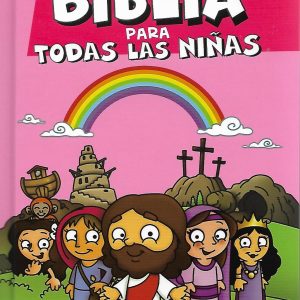 BIBLIA PARA NIÑOS ILUSTRADA A COLOR 2 FORMATOS ROSADA CELESTE
